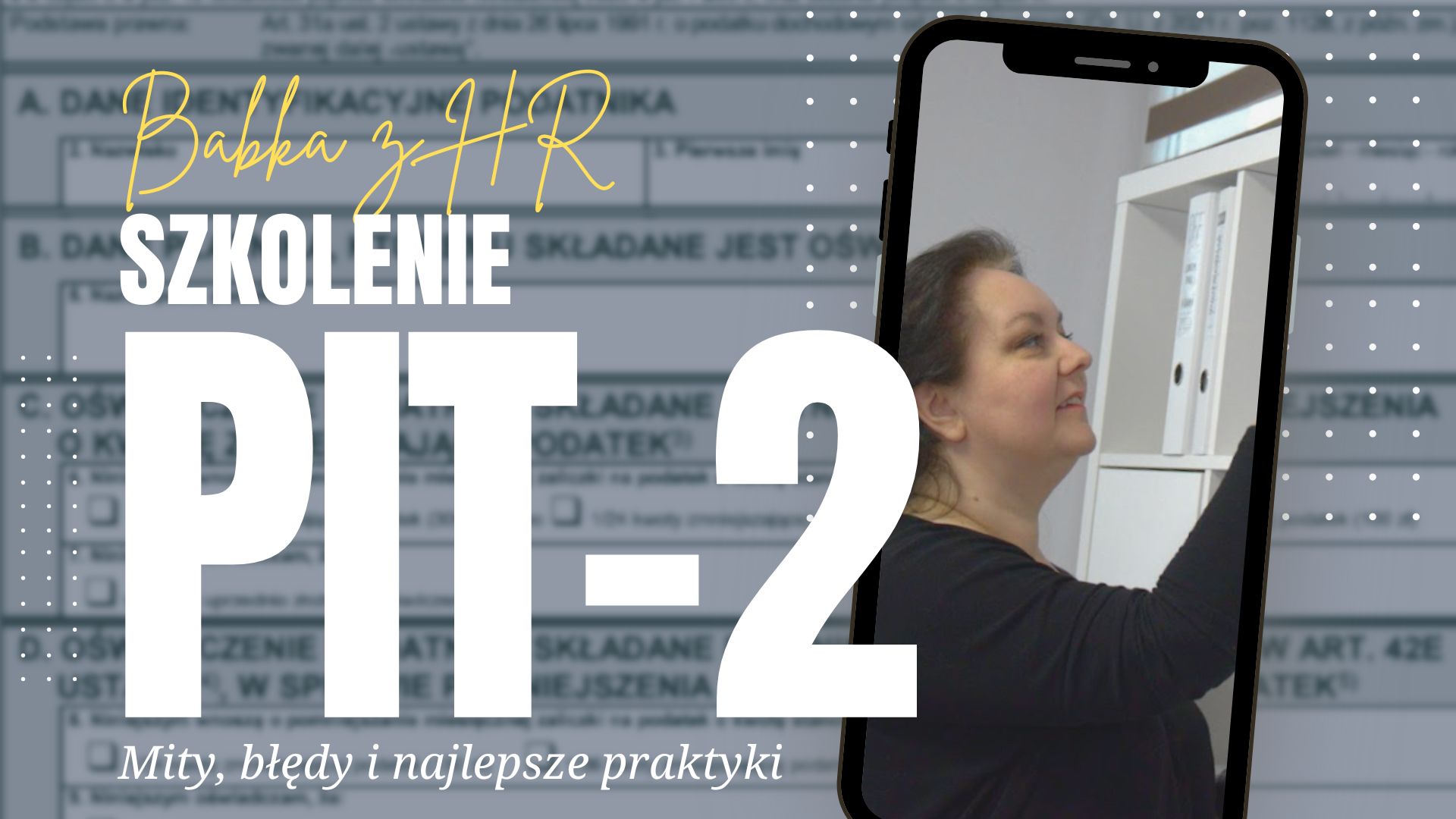 Mini zkolenie PIT-2 | Mity, błędy i najlepsze praktyki